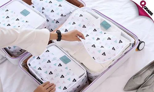 6-Piece Luggage Organizer Set!